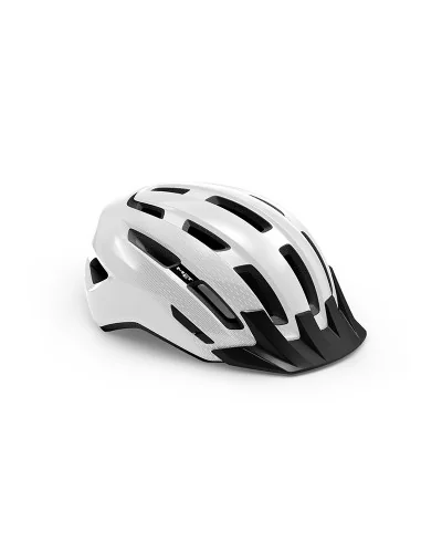 CASCO MET DOWNTOWN MIPS BLANCO BRILLO
